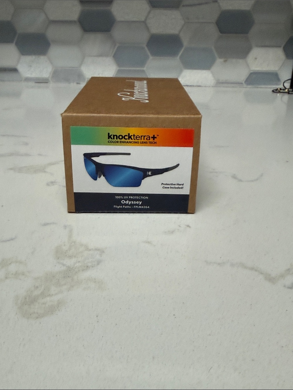 knockterra+ Men's Odyssey Sunglasses — Blue Lenses